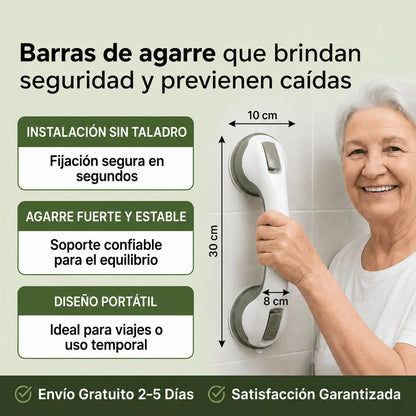 Pack 2 barras de seguridad anti caída